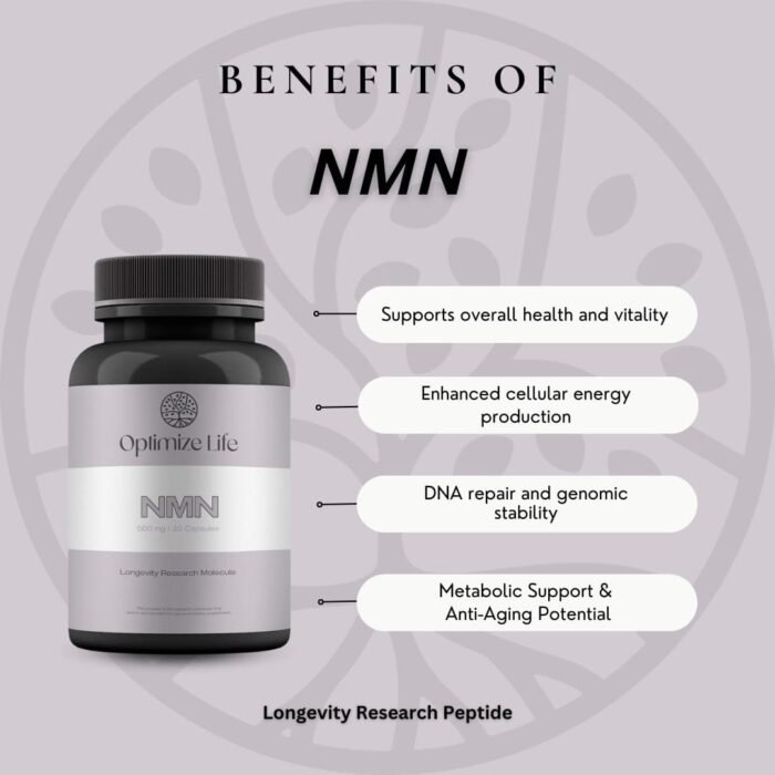 NMN - Nicotinamide Mononucleotide | Longevity Research Peptide