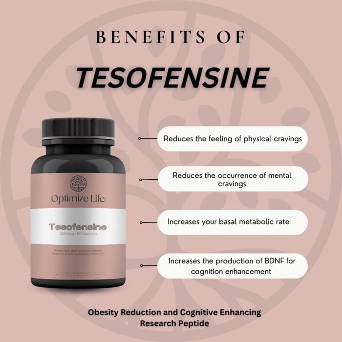 Tesofensine 250mcg x 60 capsules | Optimize Life