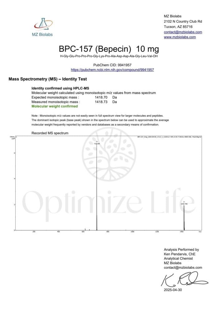BPC-157 10mg 92% - Image 4